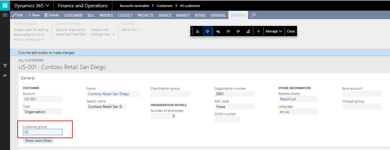 personalization Dynamics 365