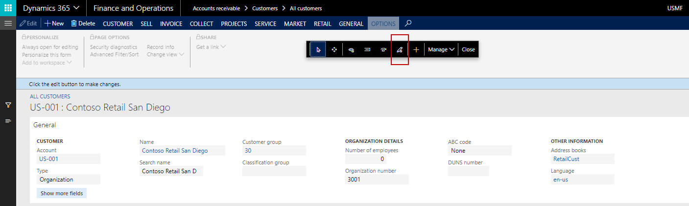 personalization Dynamics 365