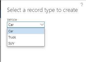 Fleet management Dynamics 365